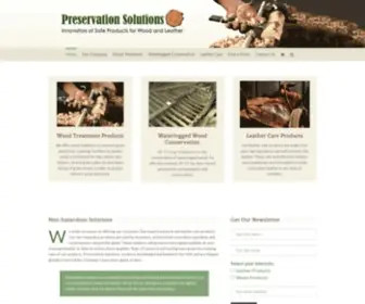 Preservation-Solutions.com(Preservation Solutions) Screenshot