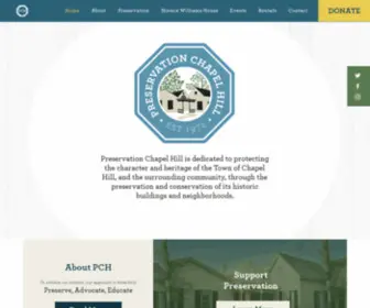 Preservationchapelhill.org(Preservation CH) Screenshot