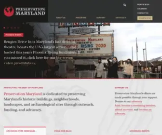 Preservationmaryland.org(Preservation Maryland) Screenshot