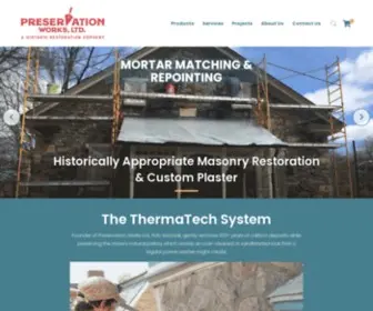 Preservationworks.us(Preservation Works) Screenshot