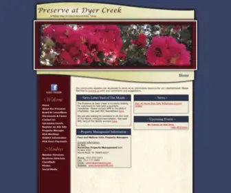 Preserveatdyercreek.com(We've got some trouble) Screenshot