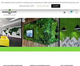 Preservedplantsusa.com(Preserved Plants USA) Screenshot