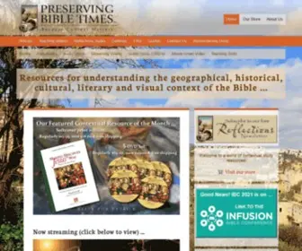 Preservingbibletimes.org(Because Context Matters) Screenshot