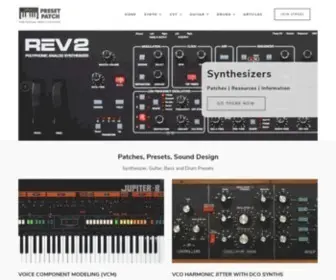 Presetpatch.com(Preset Patch) Screenshot