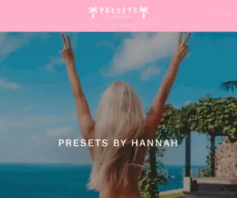 Presetsbyhannah.com(Presetsbyhannah) Screenshot