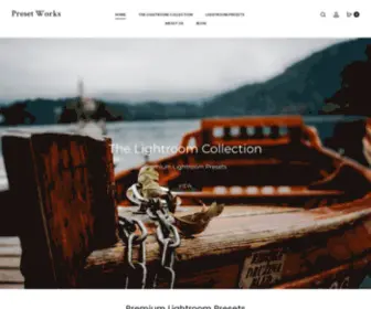 Presetworks.com(Premium Lightroom Presets) Screenshot