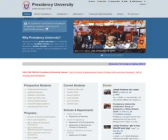 Presidency.edu.bd(Croogo) Screenshot