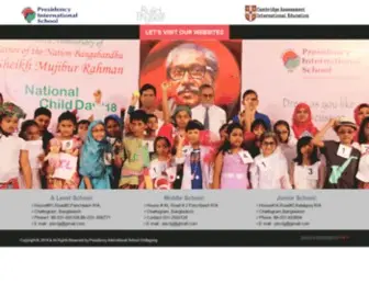 Presidencybd.edu.bd(Presidency International School) Screenshot