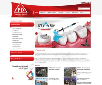 Presidentdental.com(President Dental GmbH) Screenshot