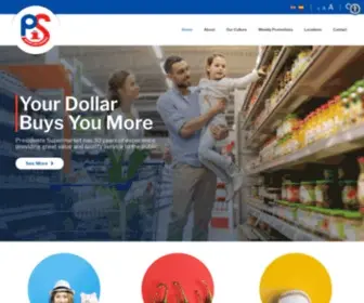 Presidentesupermarkets.com(Presidente Supermarkets) Screenshot