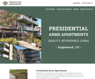 Presidentialarmsapartmentsinenglewood.com(Presidential Arms Apartments) Screenshot