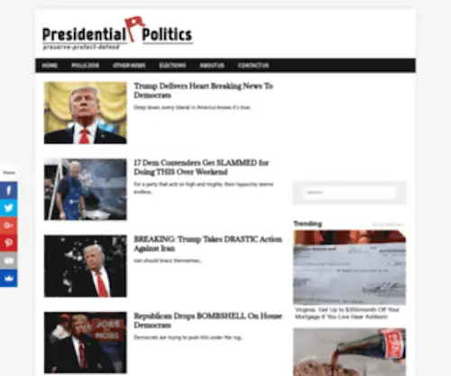 Presidentialpolitics.com(Berita Calon Presiden Indonesia 2024) Screenshot