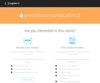 Presidentmontecatini.it(President Hotel) Screenshot