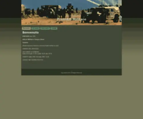 Presidio-Militare.it(Articoli militari) Screenshot