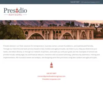 Presidioadvisorsgroup.com(Presidioadvisorsgroup) Screenshot