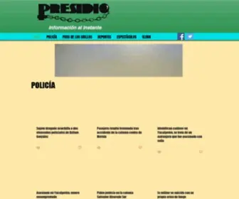 Presidioyucatan.net(Yucatán) Screenshot