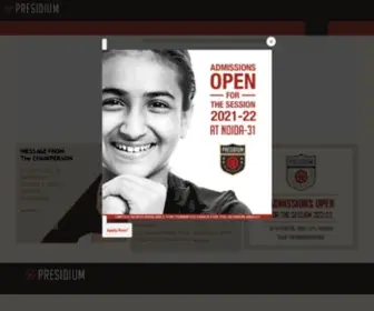 Presidiumnoida.com(Top Formal Schools in Noida) Screenshot