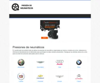 Presiondeneumaticos.com(Presión Neumáticos) Screenshot