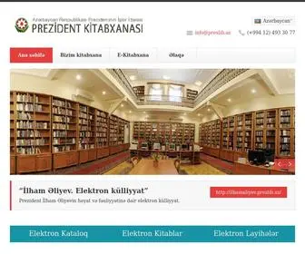 Preslib.az(Prezident Kitabxanas) Screenshot