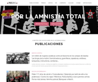 Presos.org.es(PRES.O.S) Screenshot