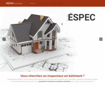 Prespec.ca(Profitez de l’expérience de PRÉSPEC) Screenshot