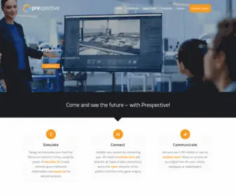 Prespective-Software.com(Prespective Digital Twin Software) Screenshot