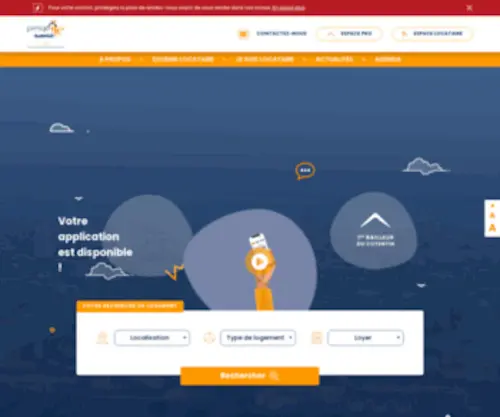 Presquile-Habitat.fr(Presqu'île Habitat) Screenshot