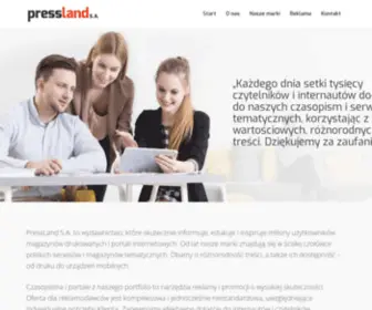 Press-Land.pl(Pressland) Screenshot