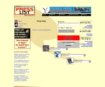 Press-List.com(Press List) Screenshot