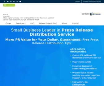 Press-Release-Writing.com(Best Press Release Distribution Service) Screenshot