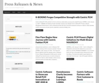 Press-Releases-News.com(Submit your press release for free) Screenshot