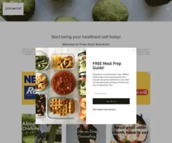 Press-Startnutrition.com(Press Start Nutrition) Screenshot