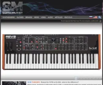 Press.net.by(Ultimate Web Resource for Synthesists&Keyboardists) Screenshot