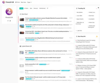 Press24.co.uk(Press24 UK) Screenshot