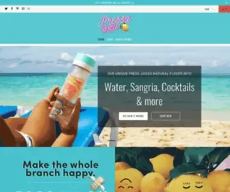 Pressabottle.com(Infuser Water Bottles Juice Real Fruit) Screenshot