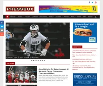 Pressboxonline.com(Baltimore Sports) Screenshot