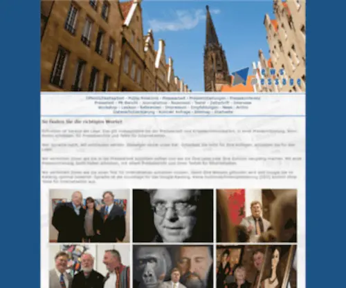 Pressearbeit-Bockow.de(Pressearbeit, Dr) Screenshot