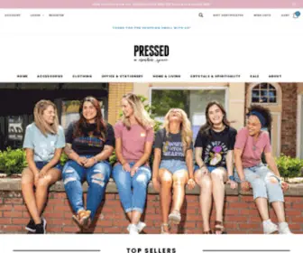 Pressednc.com(A Creative Space) Screenshot