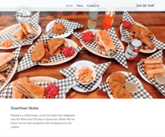 Pressedsandwichcafe.com(Pressed) Screenshot