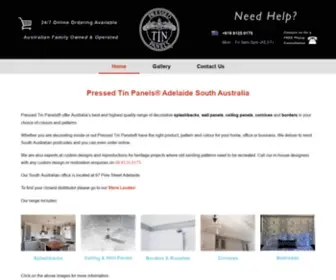 Pressedtinpanelsadelaide.com.au(Panels®) Screenshot