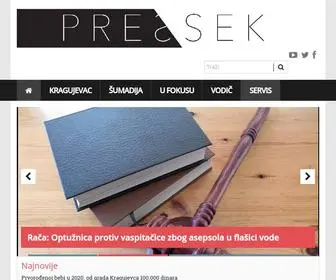 Pressek.rs(Dobrodošli) Screenshot