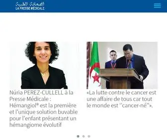 Pressemedicale.com(La Presse M) Screenshot