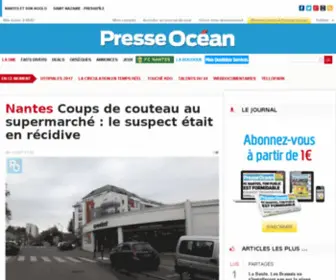 Presseocean.fr(Toute l’info de Nantes Saint) Screenshot