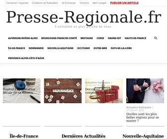 Presseregionale.fr(Votre) Screenshot