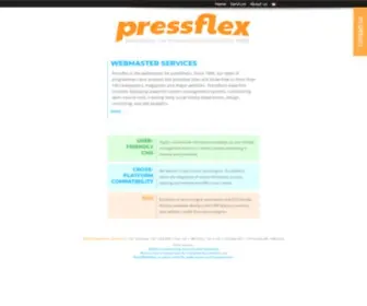 Pressflex.com(Pressflex) Screenshot