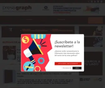 Pressgraph.es(Todo sobre la comunicación impresa & crossmedia) Screenshot