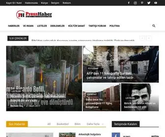 Presshaber.com(Türkiye) Screenshot