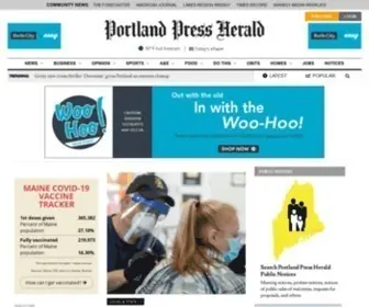 Pressherald.com(The Portland Press Herald) Screenshot