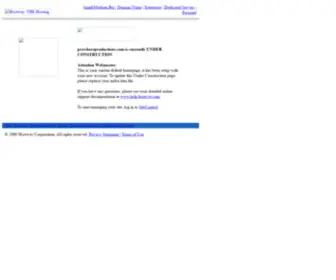 Presshereproductions.com(Web hosting) Screenshot