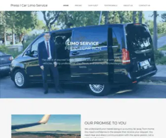 Pressicat.com(Press I Car Limo Service) Screenshot